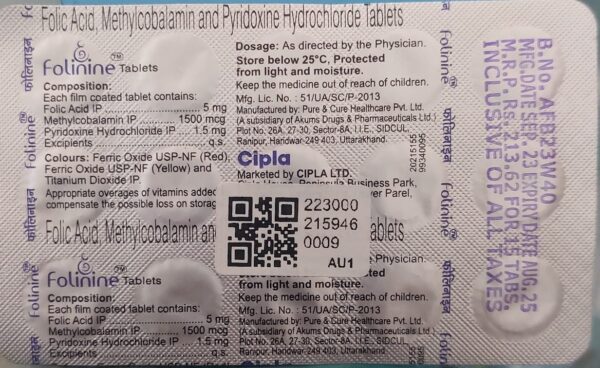 Folinine Tablets