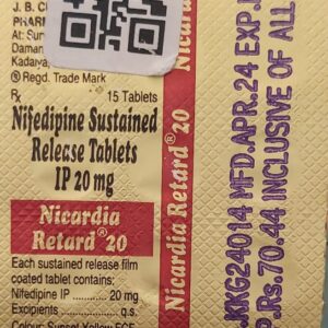 Nicardia Retard 20