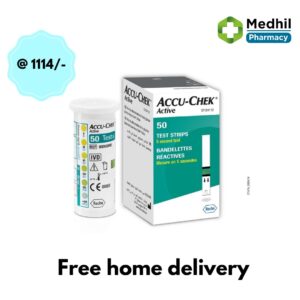 ACCU CHEK ACTIVE TEST STRIPS 50 NO'S